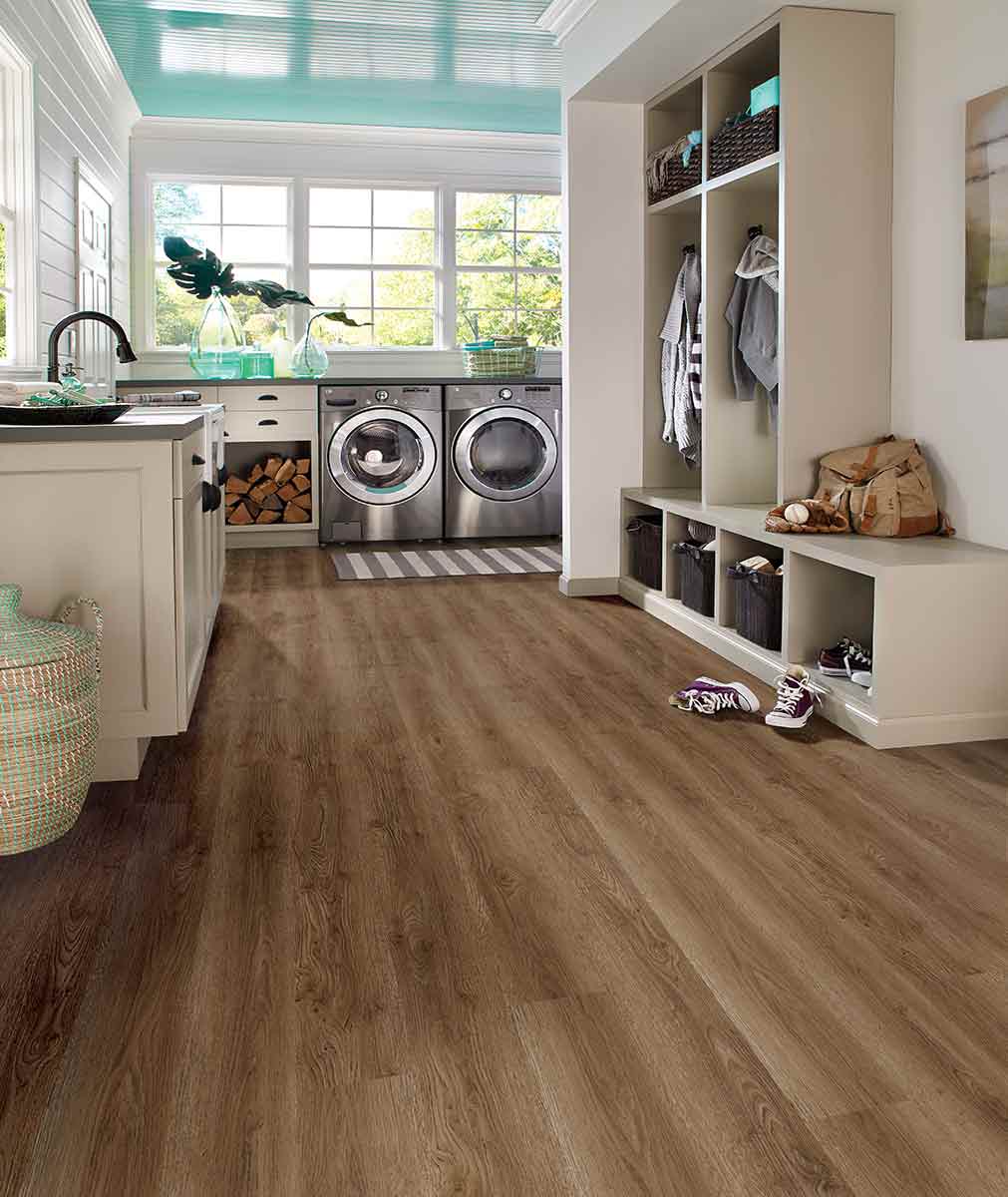 MSI Ashton Bergen Hills 7 in. x 48 in. 4.4mm Rigid Core Luxury Vinyl Plank Flooring, Click Lock, Waterproof, 6 MIL Wear Layer
