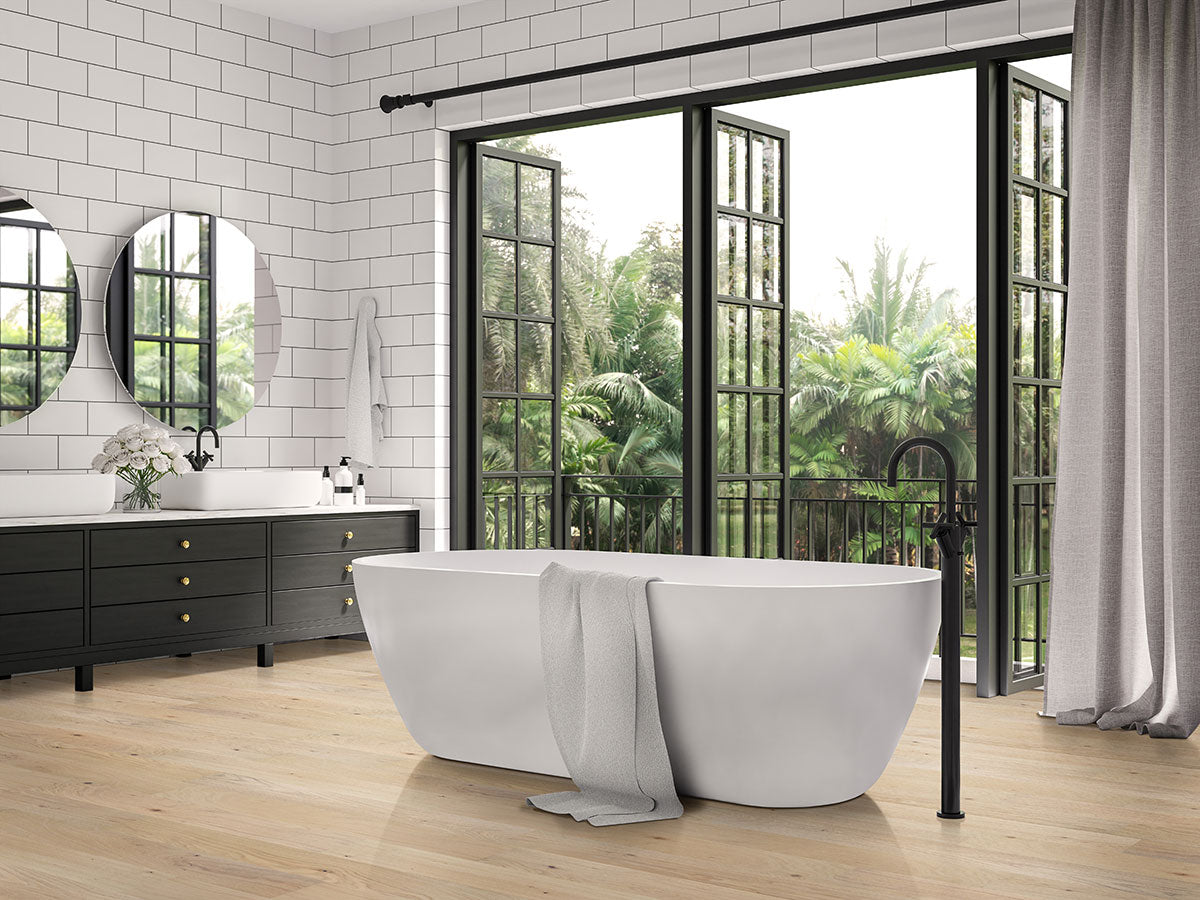 MSI WoodHills-Bali Buff  6.5"X48" - 7MM Thickness-1.2MIL Veneer  (21.67 sq.ft./ctn)