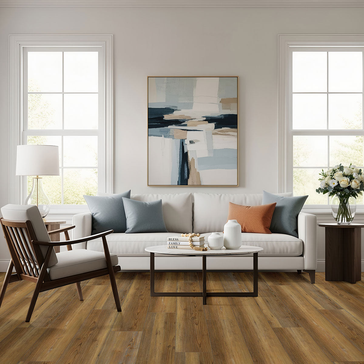 MSI XL Cyrus Barnstorm 9 in. x 60 in. 5mm Rigid Core Luxury Vinyl Plank Flooring, Click Lock, Waterproof, 12 MIL Wear Layer