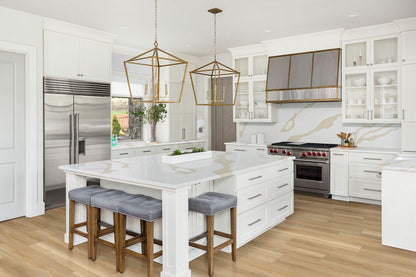 MSI Nove Bayhill Blonde 9 in. x 48 in. 2mm Glue Down Luxury Vinyl Plank Flooring, Waterproof, 6 MIL Wear Layer