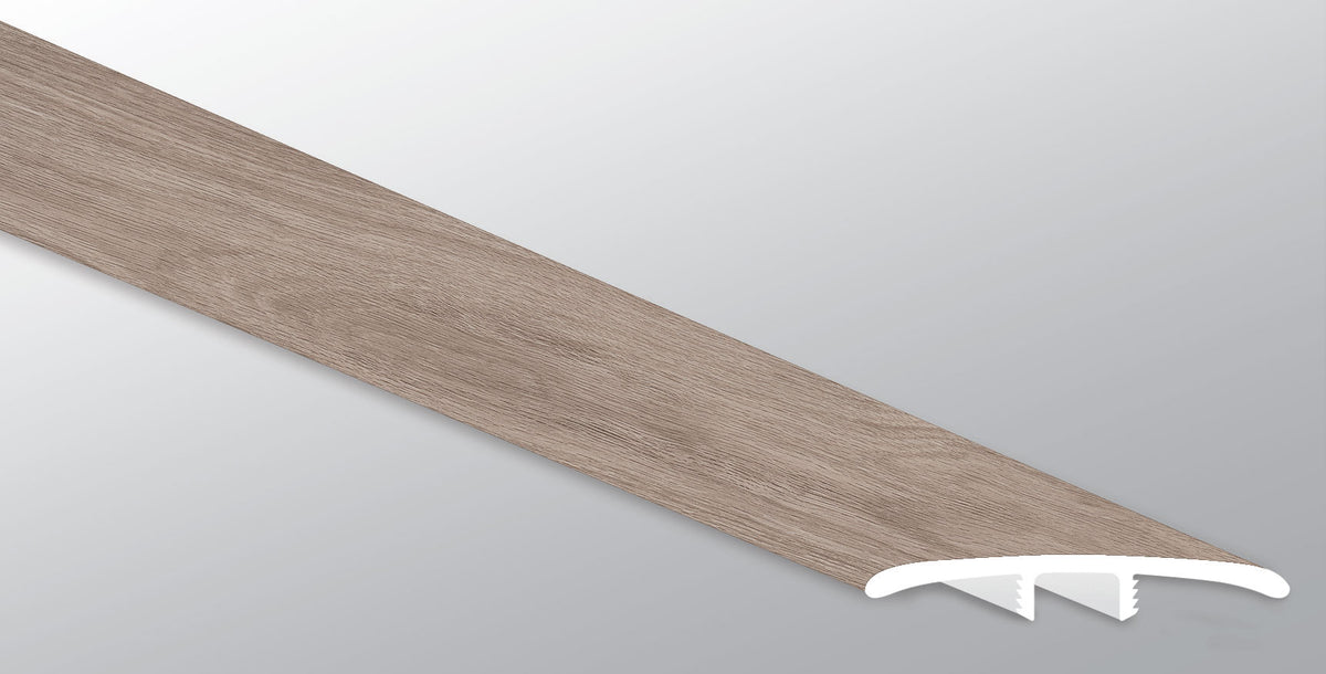MSI Bleached Elm 0.28 in. T x 94 in. L x 1.77 in. W Vinyl T-Molding for Luxury Vinyl Flooring