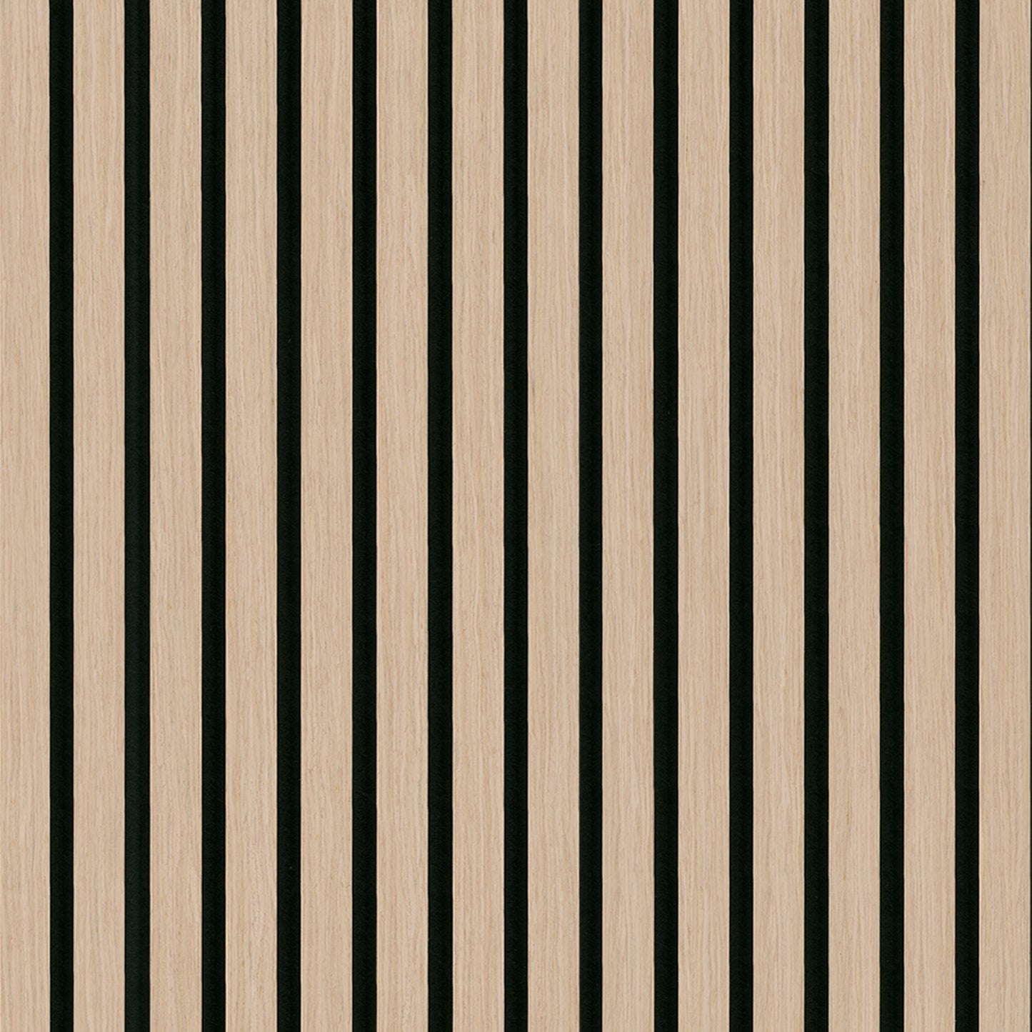 MSI-BLONDE 94.5 In. x 9.5 In. 3D Fluted Wood Slat Acoustic Sound Absorbing Wall Paneling (Set of 4)