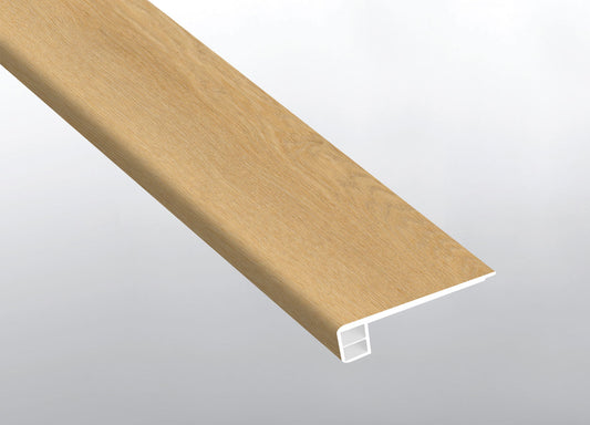MSI Bluffview 0.75 in. T x 94 in. L x 2.75 in. W Vinyl Flush Stair Nose Eased Edge Molding for Luxury Vinyl Flooring