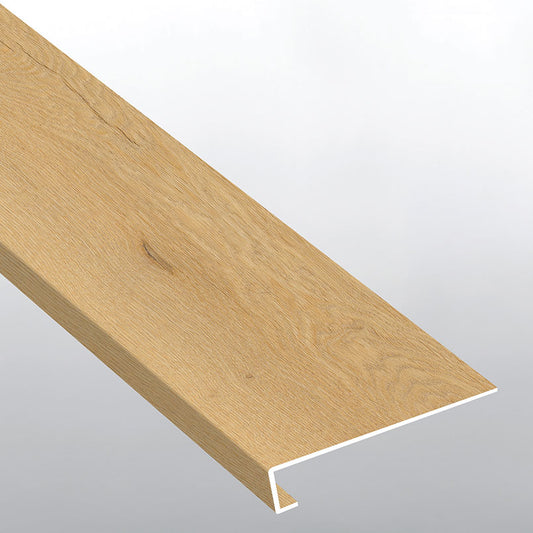 MSI Bluffview 1.25 in. T x 47.25 in. L x 12 in. W Vinyl Stair Tread Eased Edge Molding for Luxury Vinyl Flooring Wrapped