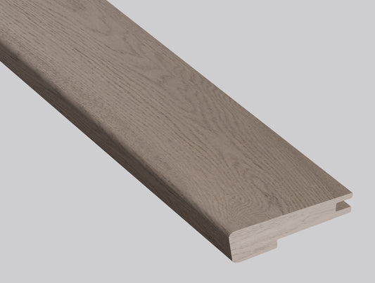 MSI Bourland 0.63 in. T x 78 in. L x 3 in. W Wood Flush Stair Nose Eased Edge Molding for Engineered Hardwood Flooring