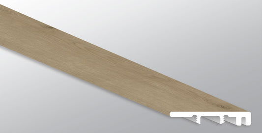 MSI Bozeman 0.25 in. T x 94 in. L x 1.5 in. W Vinyl End Cap Molding for Luxury Vinyl Flooring