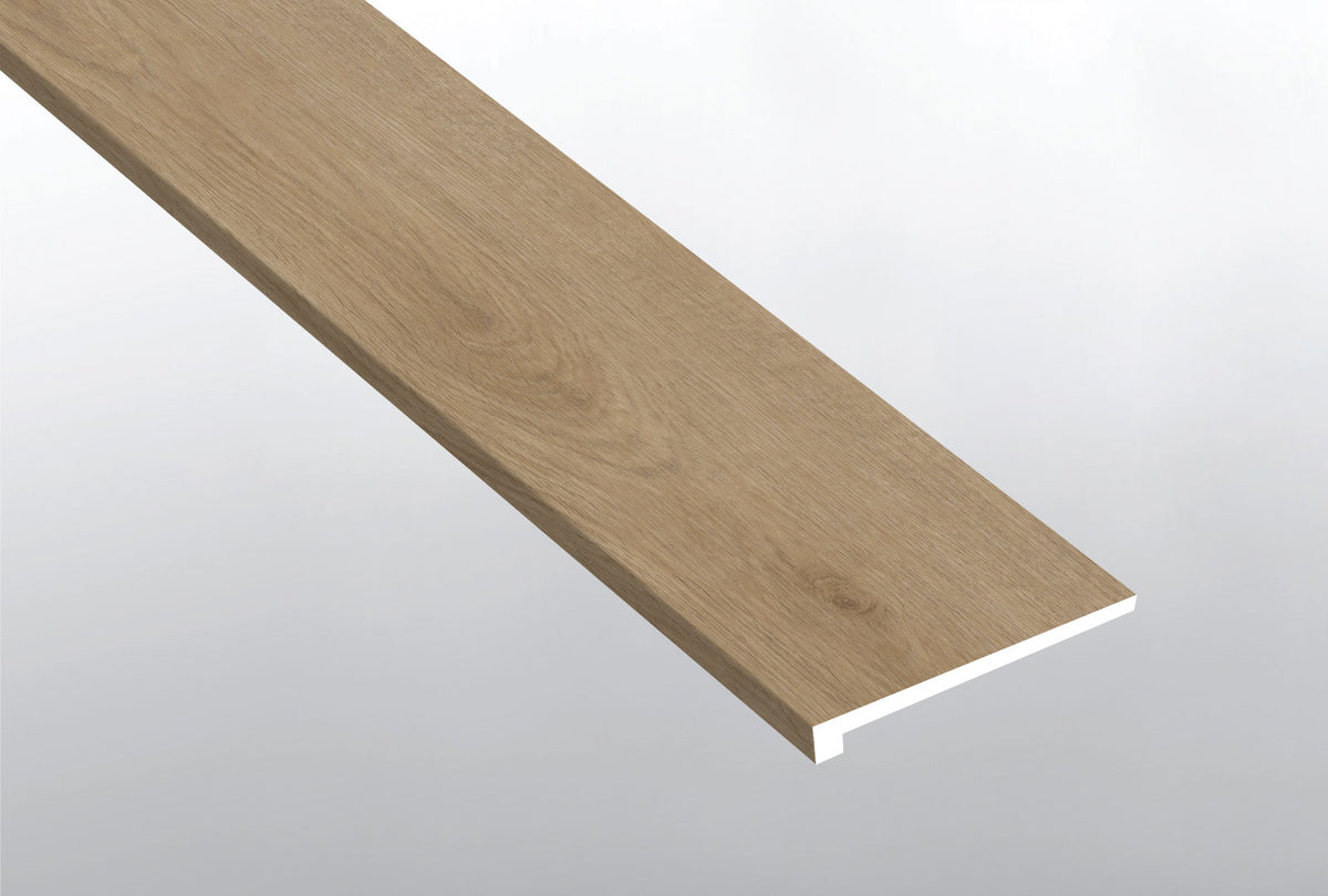 MSI Bozeman 1.25 in. T x 47.25 in. L x 12 in. W Vinyl Stair Tread Eased Edge Molding for Luxury Vinyl Flooring