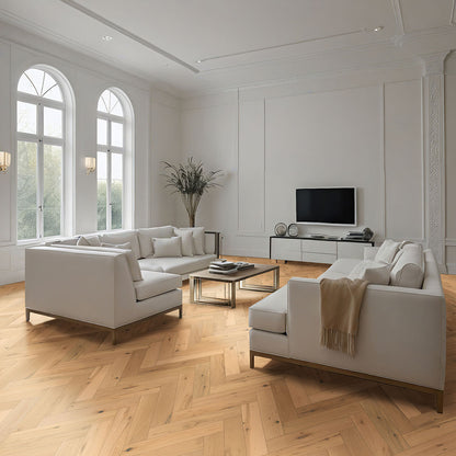 MSI McCarran-Bramlett Herringbone Engineered Hardwood 5"W X 24"L 5/8 Thickness 4MM Veneer (15.5sqft/Box)