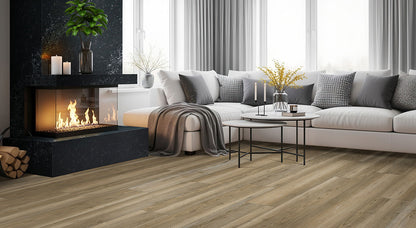 MSI XL Prescott Brookings 9 in. x 60 in. 6.5mm Rigid Core Luxury Vinyl Plank Flooring, Click Lock, Waterproof, 20 MIL Wear Layer