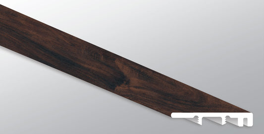 MSI Burnished Acacia 0.25 in. T x 94 in. L x 1.5 in. W Vinyl End Cap Molding for Luxury Vinyl Flooring