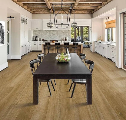 MNY Starkey Oak 6.5mm - 22MIL - 7" X 48" Click Lock Waterproof Luxury Vinyl Plank Flooring (23.9sqft/Box)