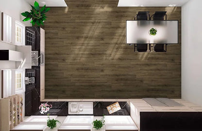 MSI-Cyrus 2.0 Walnut Waves 5MM 20MIL 7" X 48" Click Lock Waterproof Luxury Vinyl Plank Flooring (23.77sqft/Box)