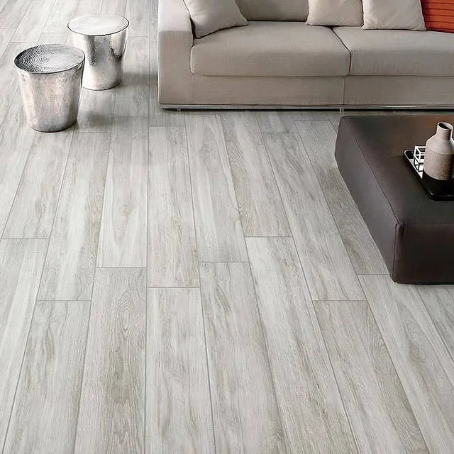 MNY 38 6MM - 22MIL - 7" X 48" Click Lock Waterproof Luxury Vinyl Plank Flooring (21.63sqft/Box)