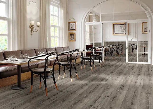 MNY 1295 5MM - 22MIL - 7" X 48" Click Lock Waterproof Luxury Vinyl Plank Flooring (26.43sqft/Box)
