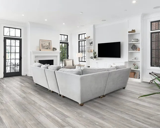 MNY 89 (5MM) - 22MIL - 7" X 48" Click Lock Waterproof Luxury Vinyl Plank Flooring (26.43sqft/Box)