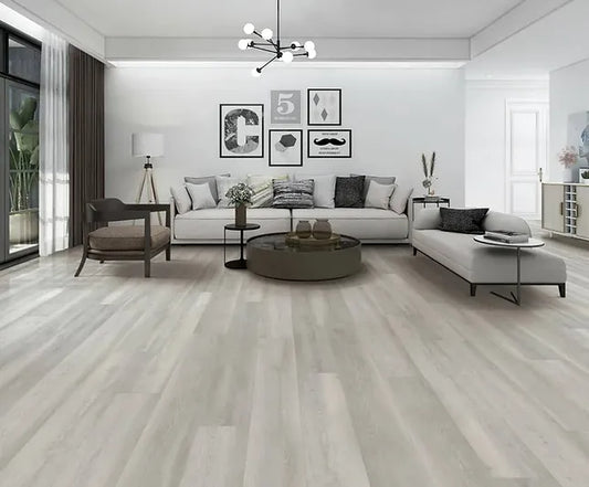 MNY Clay 7.5MM 20MIL 9" X 59" Click Lock Waterproof Luxury Vinyl Plank Flooring (22.088sqft/Box)