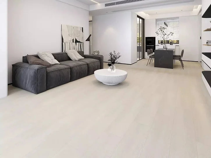 Valinge-Engineered Hardwood Powder White 8.25" x 87" Hardwood Plank (19.50 sq.ft./ctn)