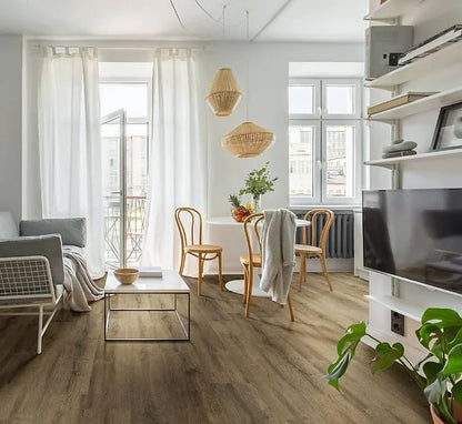 MSI-Cyrus 2.0 Walnut Waves 5MM 20MIL 7" X 48" Click Lock Waterproof Luxury Vinyl Plank Flooring (23.77sqft/Box)