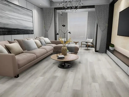 MNY 39 5MM - 22MIL - 7" X 48" Click Lock Waterproof Luxury Vinyl Plank Flooring (26.43sqft/Box)