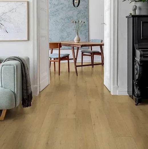 MNY Starkey Oak 6.5mm - 22MIL - 7" X 48" Click Lock Waterproof Luxury Vinyl Plank Flooring (23.9sqft/Box)