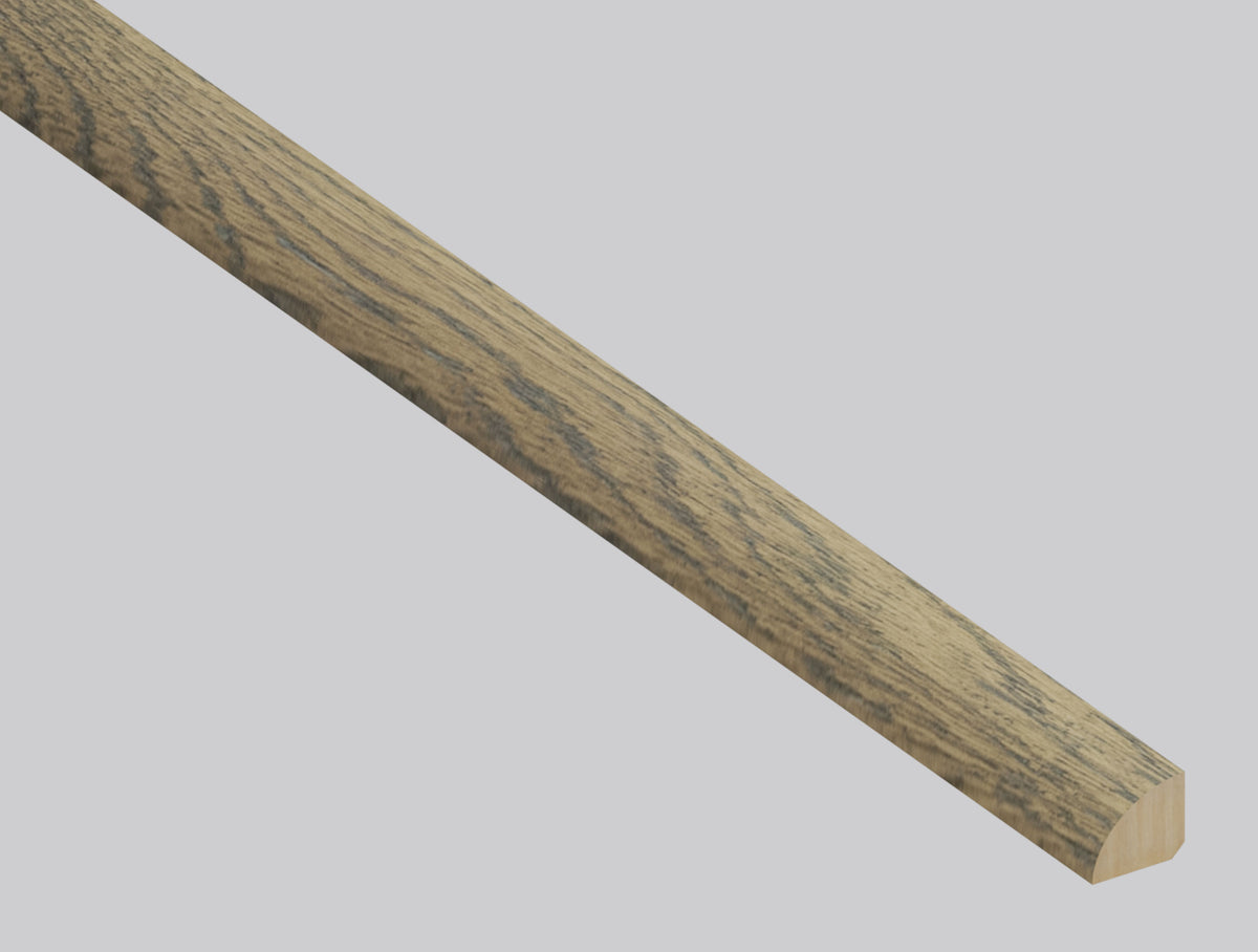 MSI Chestnut Heights Oak 0.64 in. T x 78 in. L x 0.75 in. W Quarter Round Molding for Rigid Core Engineered Hardwood Flooring