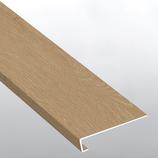 MSI Coastal Cottage 1.25 in. T x 47.25 in. L x 12 in. W Vinyl Stair Tread Eased Edge Molding for Luxury Vinyl Flooring Wrapped