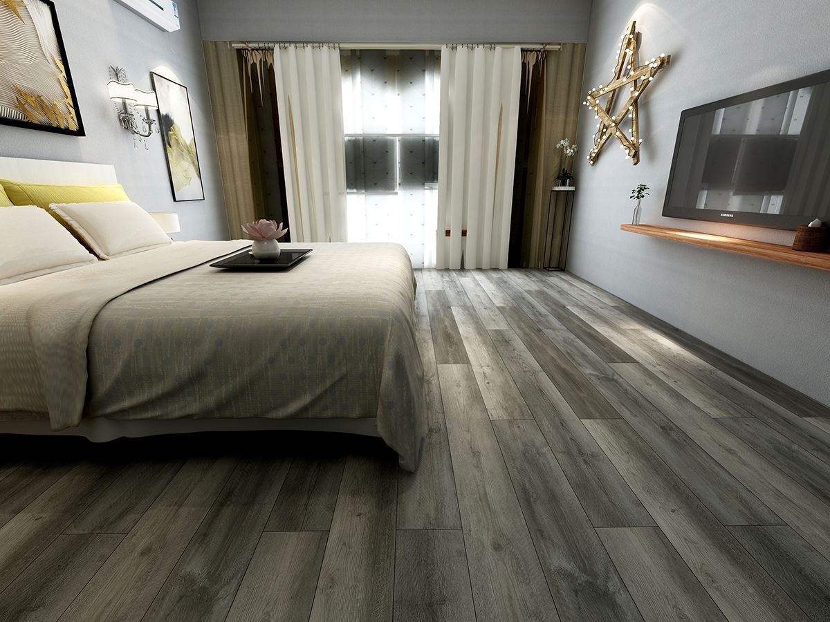 MSI Cyrus Katella Ash 7 in. x 48 in. 5mm Rigid Core Luxury Vinyl Plank Flooring, Click Lock, Waterproof, 12 MIL Wear Layer