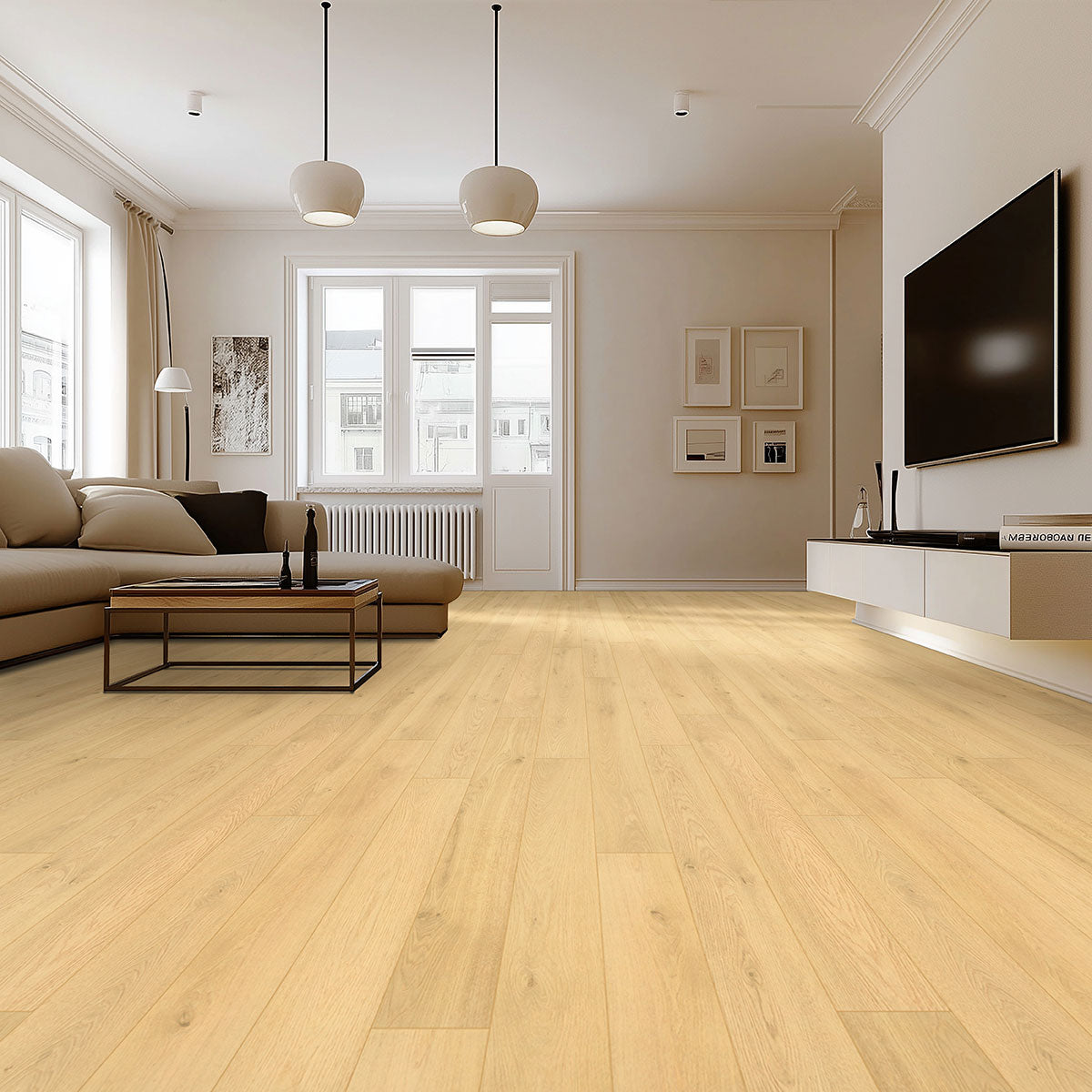 MSI Smithcliffs Doverville 7.56 in. x 50.59 in. 10mm Rigid Core Luxury Vinyl Plank Flooring, Click Lock, Waterproof, 20 MIL Wear Layer