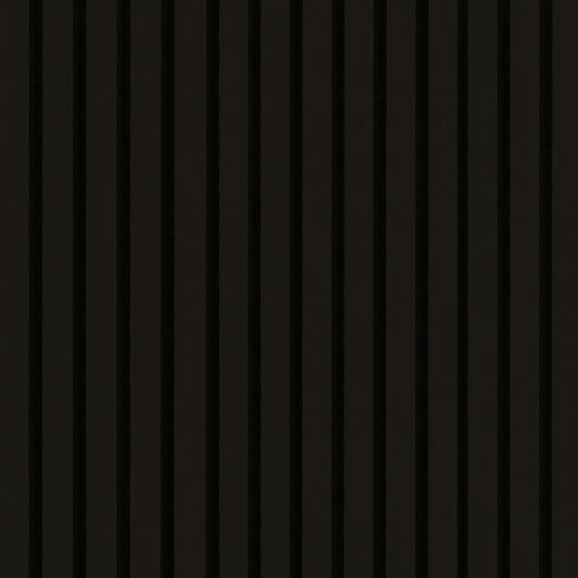 MSI-EBONY 94.5 In. x 9.5 In. 3D Fluted Wood Slat Acoustic Sound Absorbing Wall Paneling (Set of 4)