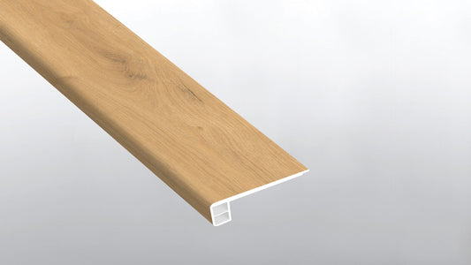 MSI Elwood 0.75 in. T x 94 in. L x 2.75 in. W Vinyl Flush Stair Nose Eased Edge Molding for Luxury Vinyl Flooring