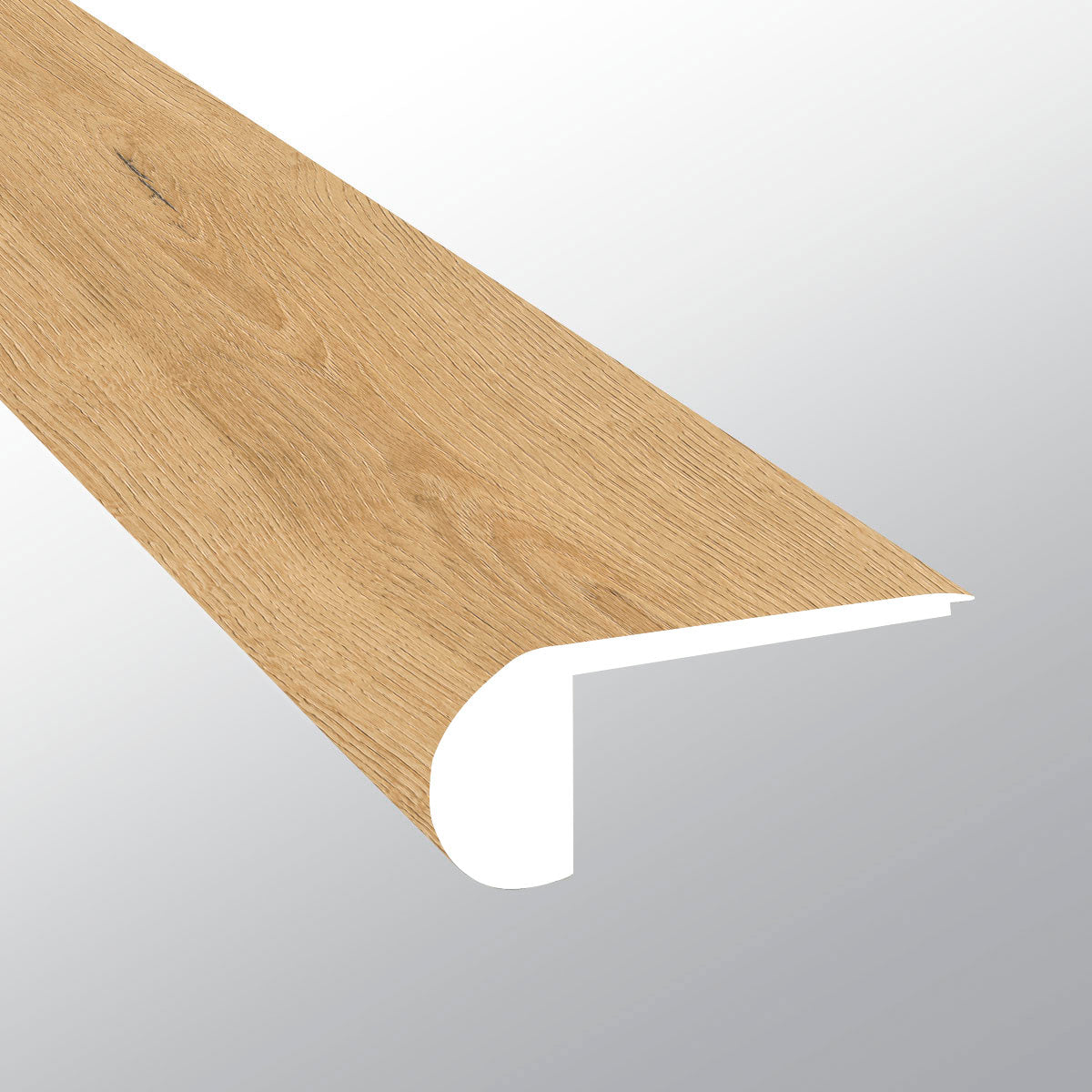 MSI Elwood 0.75 in. T x 94 in. L x 2.75 in. W Vinyl Flush Stair Nose Molding for Luxury Vinyl Flooring