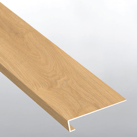 MSI Elwood 1.25 in. T x 47.25 in. L x 12 in. W Vinyl Stair Tread Eased Edge Molding for Luxury Vinyl Flooring Wrapped