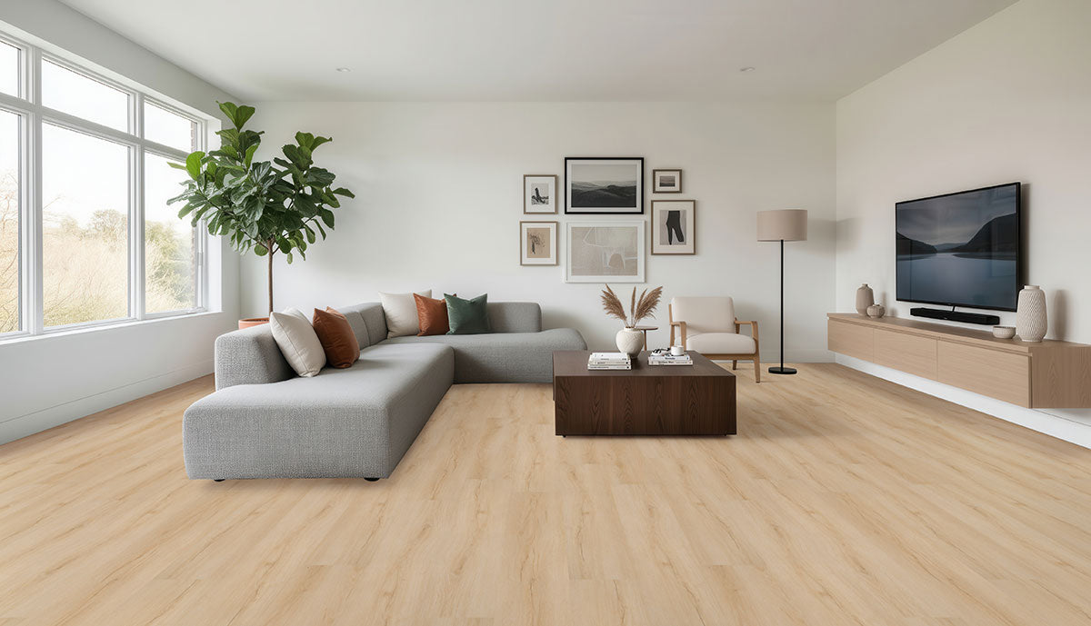 MSI Nove Fallonton 9 in. x 48 in. 2mm Glue Down Luxury Vinyl Plank Flooring, Waterproof, 6 MIL Wear Layer