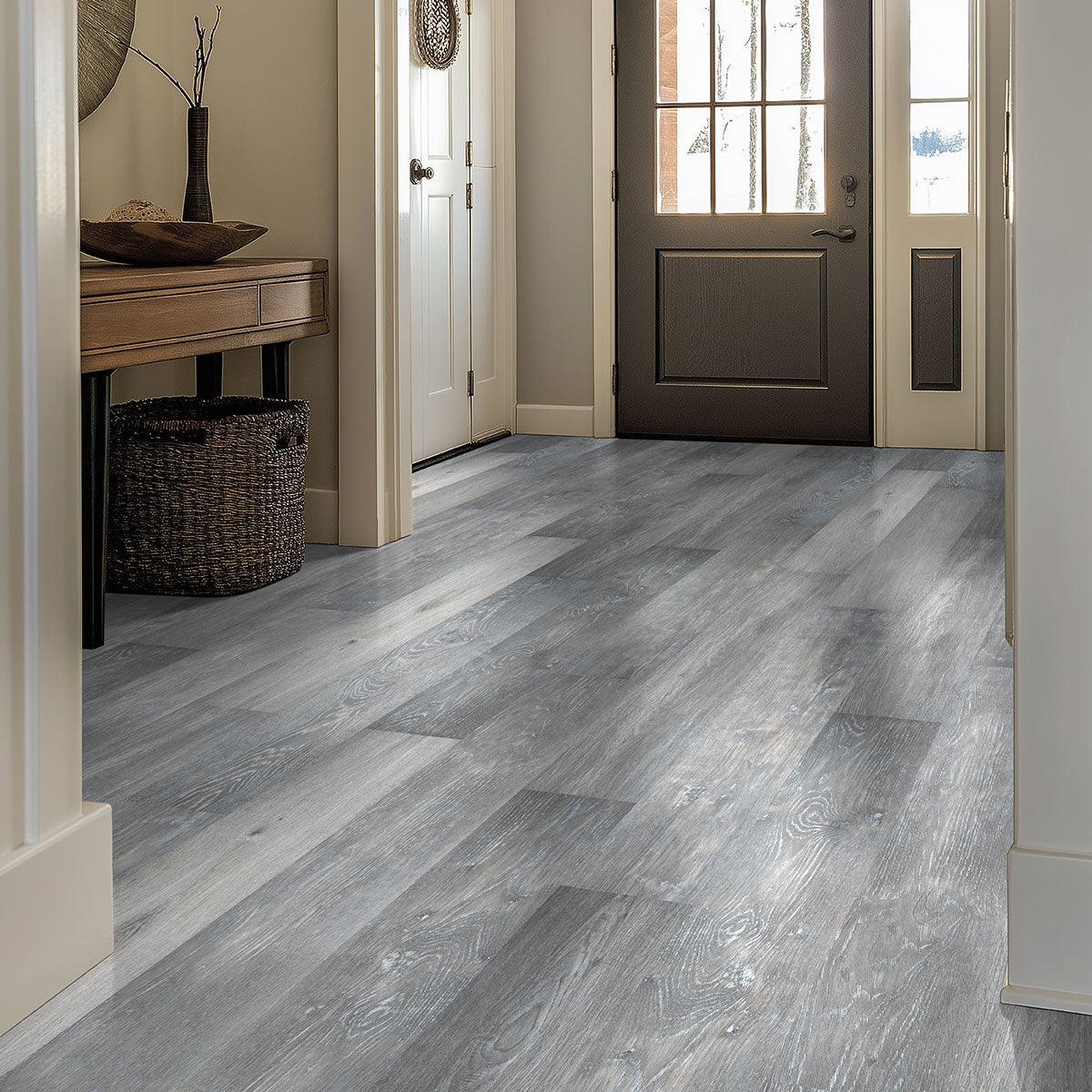 MSI Cyrus Finely 7 in. x 48 in. 5mm Rigid Core Luxury Vinyl Plank Flooring, Click Lock, Waterproof, 12 MIL Wear Layer