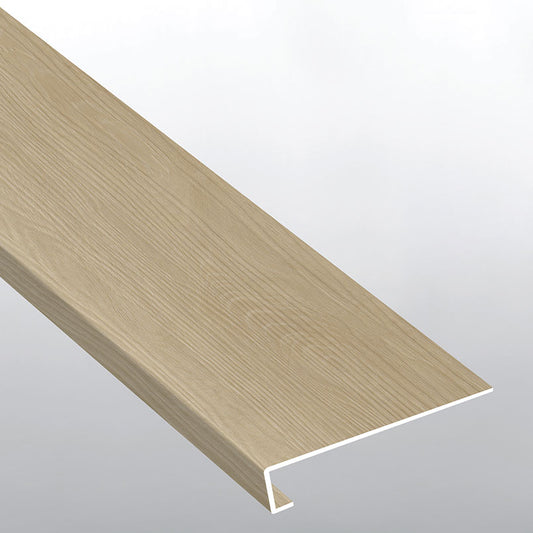 MSI Flaxen 1.25 in. T x 47.25 in. L x 12 in. W Vinyl Stair Tread Eased Edge Molding for Luxury Vinyl Flooring Wrapped