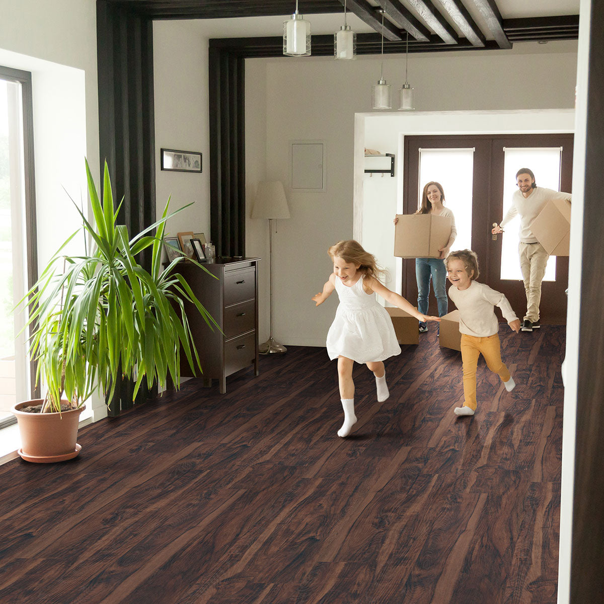 MSI Glenridge Burnished Acacia 6 in. x 48 in. 2mm Glue Down Luxury Vinyl Plank Flooring, 12 MIL Wear Layer