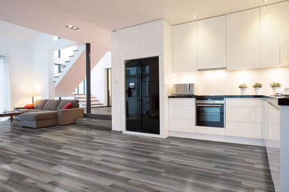 MSI Glenridge Midnight Maple 6 in. x 48 in. 2mm Glue Down Luxury Vinyl Plank Flooring, 12 MIL Wear Layer