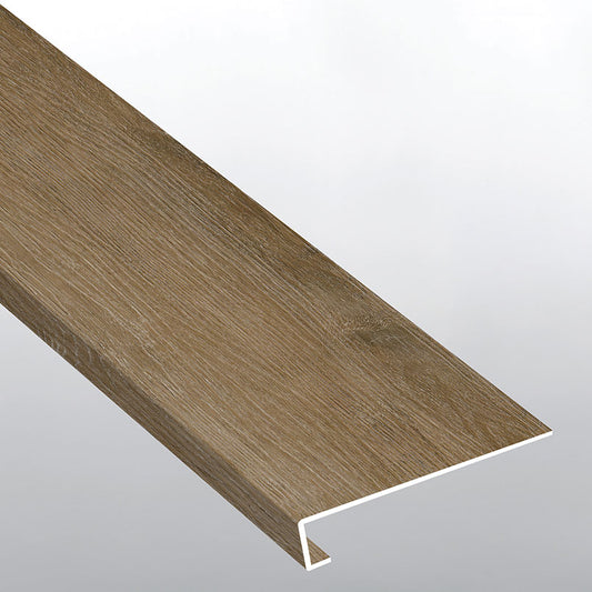MSI Hatboro Hills 1.25 in. T x 47.25 in. L x 12 in. W Vinyl Stair Tread Eased Edge Molding for Luxury Vinyl Flooring Wrapped