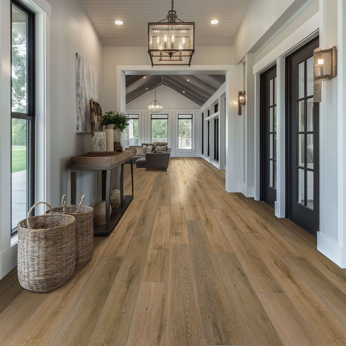 MSI Andover Hatfield 7 in. x 48 in. 5mm Rigid Core Luxury Vinyl Plank Flooring, Click Lock, Waterproof, 20 MIL Wear Layer