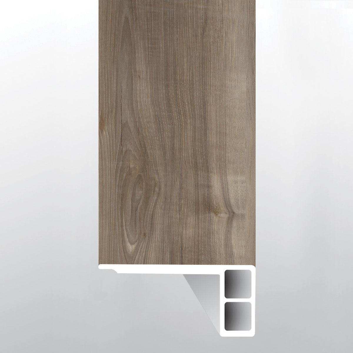 MSI Highcliffe Greige Flush Stair Nose Eased Edge 2.75" x 0.75" X 94"