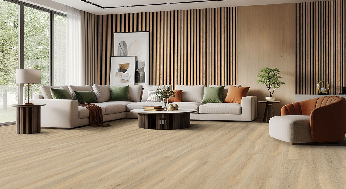 MSI Laurel Reserve Honey Hollow 9 in. x 48 in. 8mm Rigid Core Luxury Vinyl Plank Flooring, 22 MIL Wear Layer