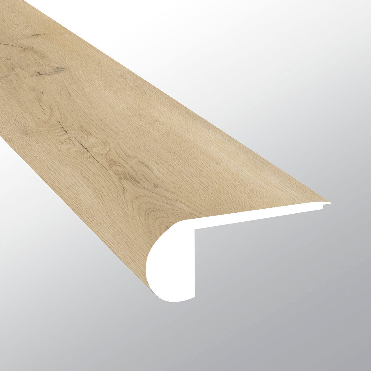 MSI Honey Hollow 0.75 in. T x 94 in. L x 2.75 in. W Vinyl Flush Stair Nose Molding for Luxury Vinyl Flooring
