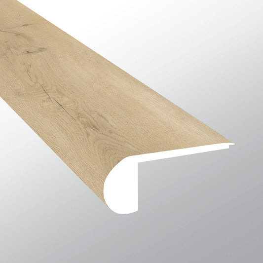 MSI Honey Hollow 0.75 in. T x 94 in. L x 2.75 in. W Vinyl Flush Stair Nose Molding for Luxury Vinyl Flooring