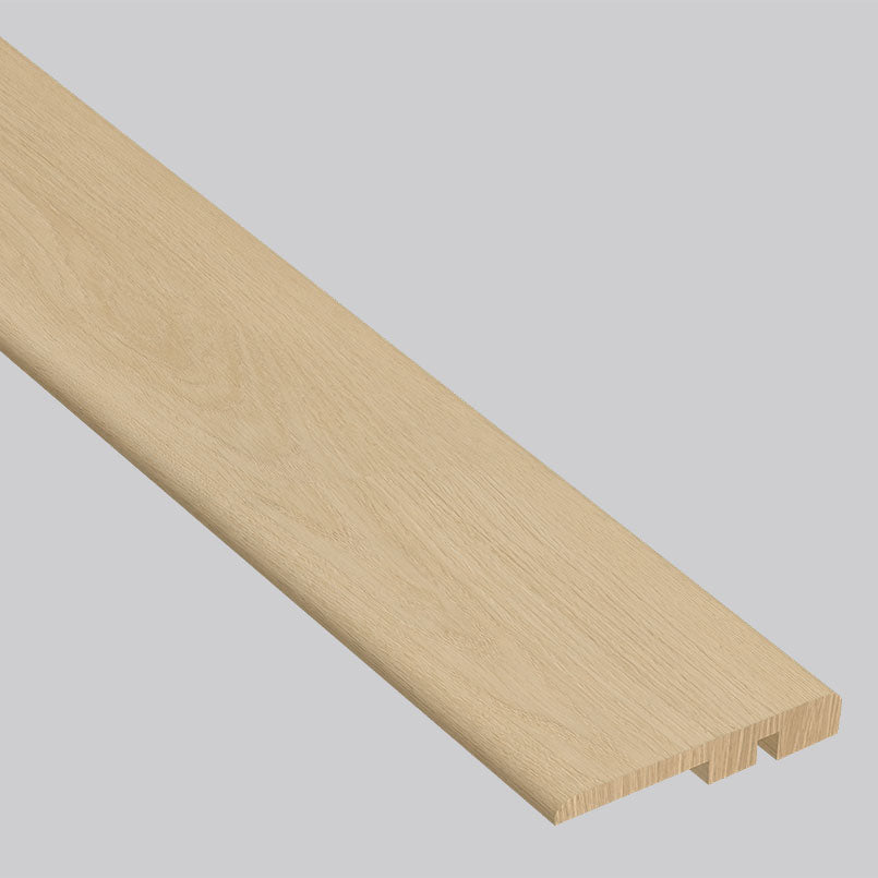 MSI Houston Trail 0.25 in. T x 94 in. L x 1.5 in. W Vinyl End Cap Molding for Luxury Vinyl Flooring