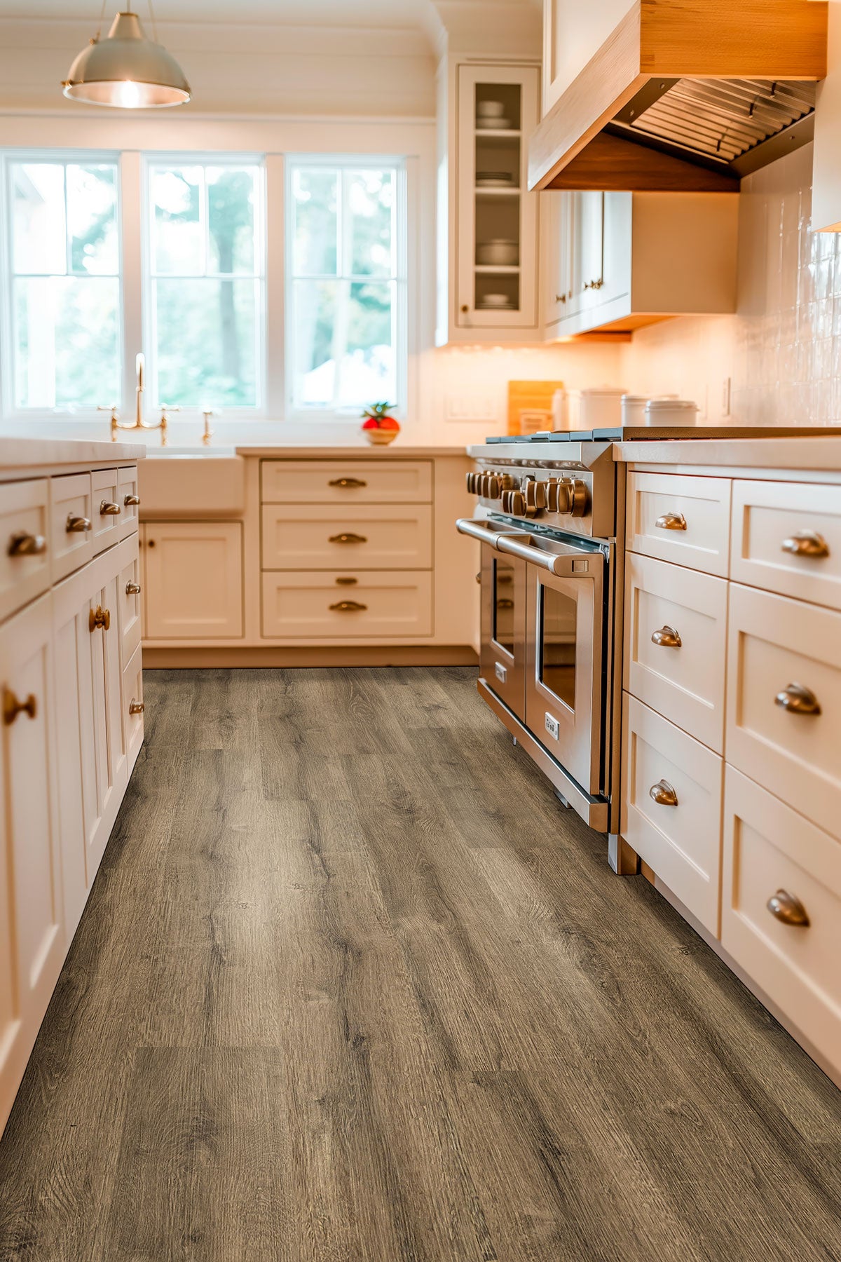 MSI Kallum Walnut Waves 9 in. x 48 in. 5mm Loose Lay Luxury Vinyl Plank Flooring, Waterproof, 20 MIL Wear Layer