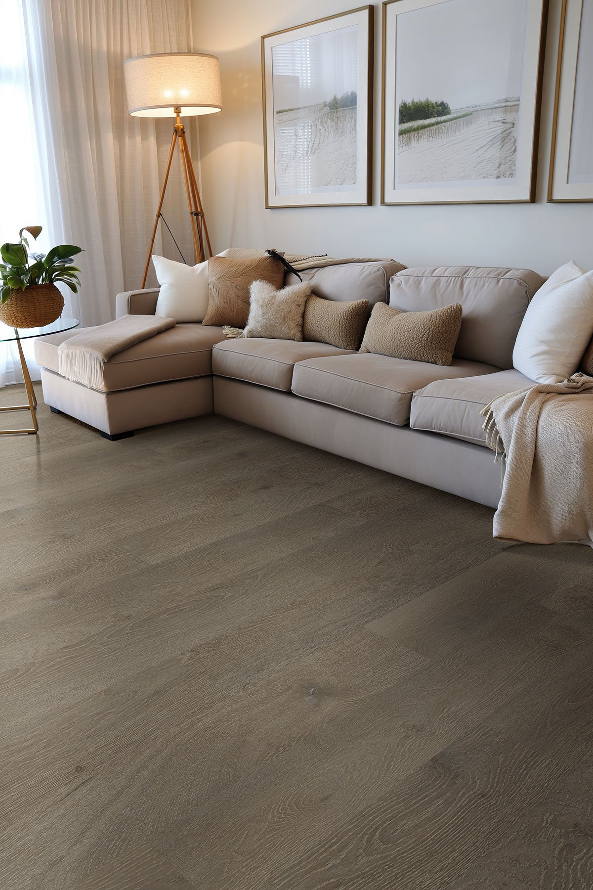 MSI Kallum Cranton 9 in. x 48 in. 5mm Loose Lay Luxury Vinyl Plank Flooring, Waterproof, 20 MIL Wear Layer