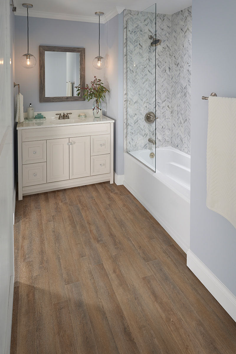 MSI Katavia Reclaimed Oak 6 in. x 48 in. 2mm Glue Down Luxury Vinyl Plank Flooring, 6 MIL Wear Layer