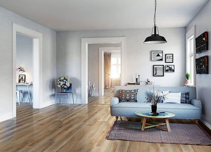 MSI Katavia Reclaimed Oak 6 in. x 48 in. 2mm Glue Down Luxury Vinyl Plank Flooring, 6 MIL Wear Layer