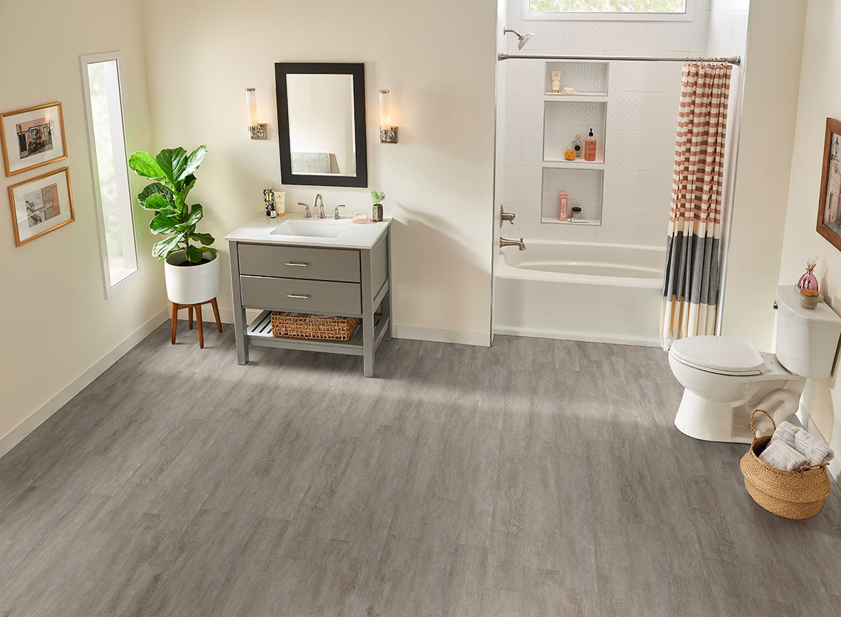 MSI Katavia Twilight Oak 6 in. x 48 in. 2mm Glue Down Luxury Vinyl Plank Flooring, 6 MIL Wear Layer