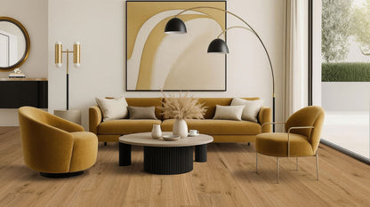 MSI Ladson Leander Oak 7.5 in. x 75 in. 1/2 in. Thick 2mm Veneer Engineered Hardwood Flooring